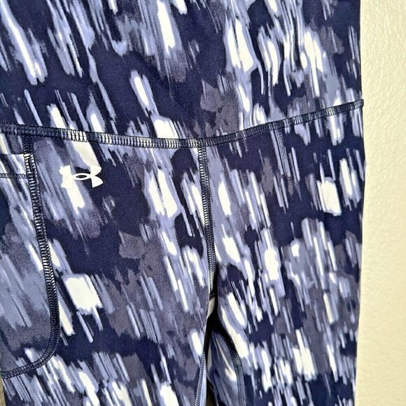 Under Armour Leggings Womens Size XS Printed Motion Ankle Multicolor Pocket Pant - Picture 3 of 6